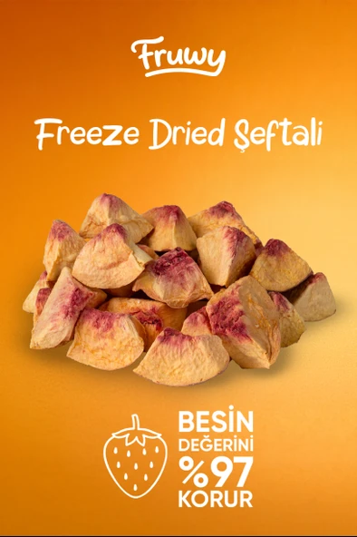 Freeze Dried Şeftali - Resim 5