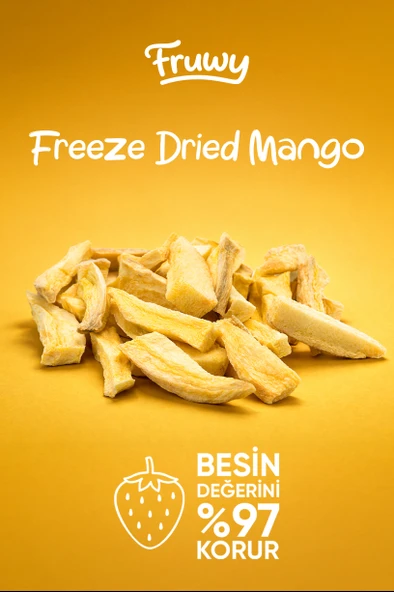 Freeze Dried Mango - Resim 5