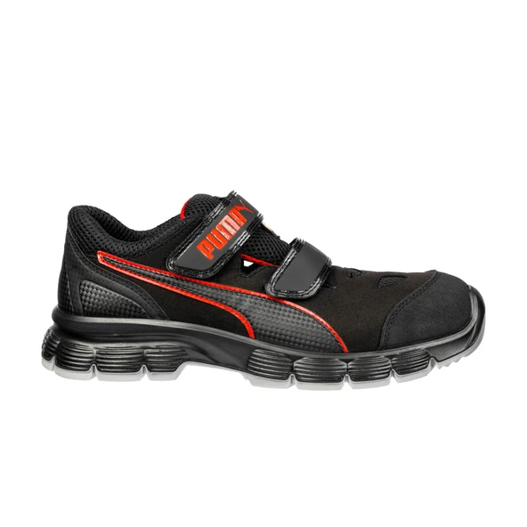 Puma Safety Aviat Low S1P Siyah ESD Elektrostatik Kaydırmaz Taban Yazlık İş Ayakkabısı 43 Numara ürün görseli 1