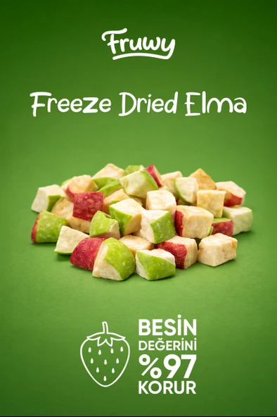Freeze Dried Elma - Resim 5