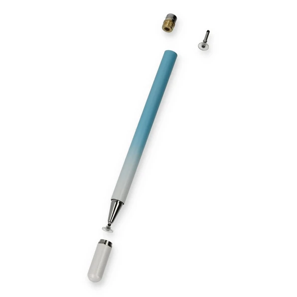 Dokunmatik Stylus Kalem Pen 108 - Mavi - Resim 4