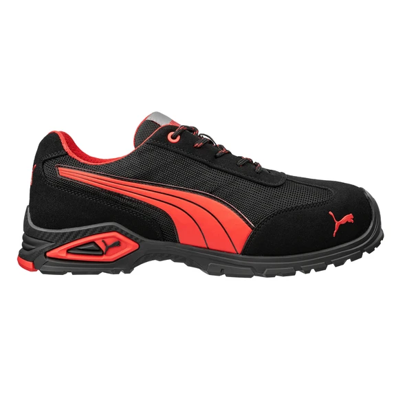 Puma Safety Madrid Low Siyah Alüminyum Burunlu Kaydırmaz Taban S1 PL FO SR İş Ayakkabısı 42 Nu. ürün görseli 1