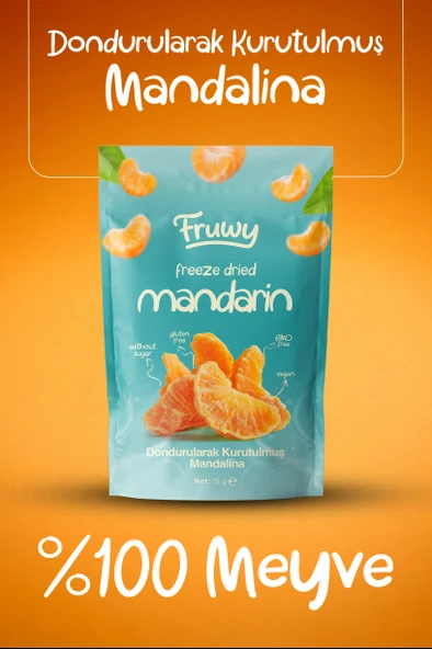 Freeze Dried Mandalina - Resim 2