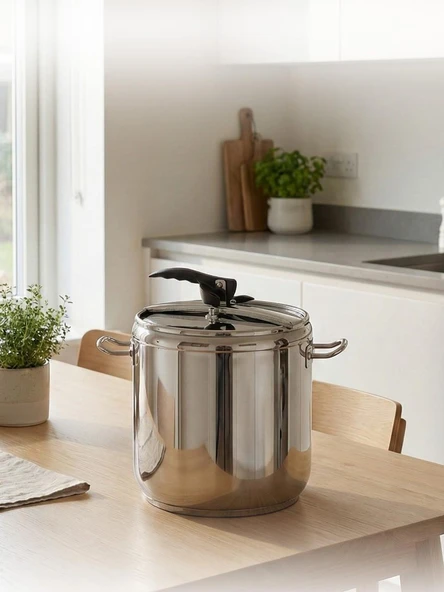 Home Perfect Gastro 17 Litre Düz Düdüklü Tencere ürün görseli 1