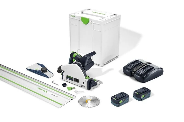 Festool Tsc 55 Şarjlı + Klavuzlu Akulu Sunta Kesme Makinası 577391 ürün görseli 1