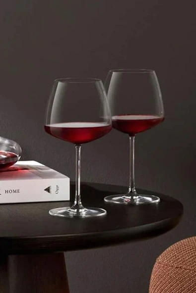 Paşabahçe 6 lı Nude Glass 66093 Mirage 570 Cc Kırmızı Şarap Bardağı ürün görseli 1