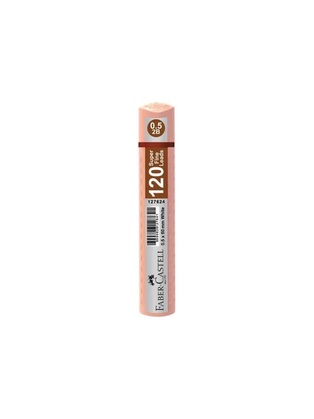 Faber-Castell Min Grip Versatil Kalem Ucu 0.5 2B 60 Mm 120 Li Altın 5090 127680 (12 Tüp) ürün görseli 1
