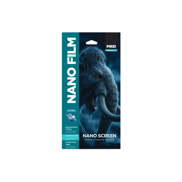 PHIXI Guard Serisi İPhone 17 Pro Max Nano Cam Ekran Koruyucu – Esnek, Kırılmaz, HD Şeffaf Film ürün görseli 1