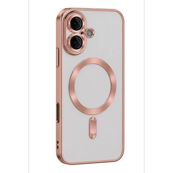 iPhone 16 Kılıf Kross Magneticsafe Kapak - Rose ürün görseli 1