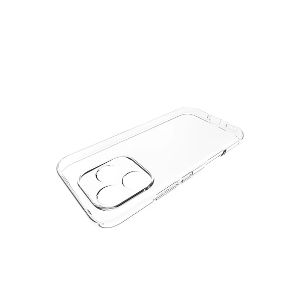 Huawei Honor 600 Lite Lüx Şeffaf Silikon - Şeffaf - Resim 3