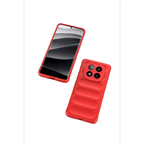 Xiaomi Redmi Note 15 4g Optimum Silikon - Kırmızı - Resim 3