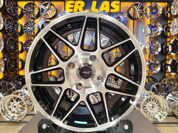 4 Adet PRO-WL192 6*14 4*108 ET30 73.1 BLACK MACK JANT (Takım) ürün görseli 1