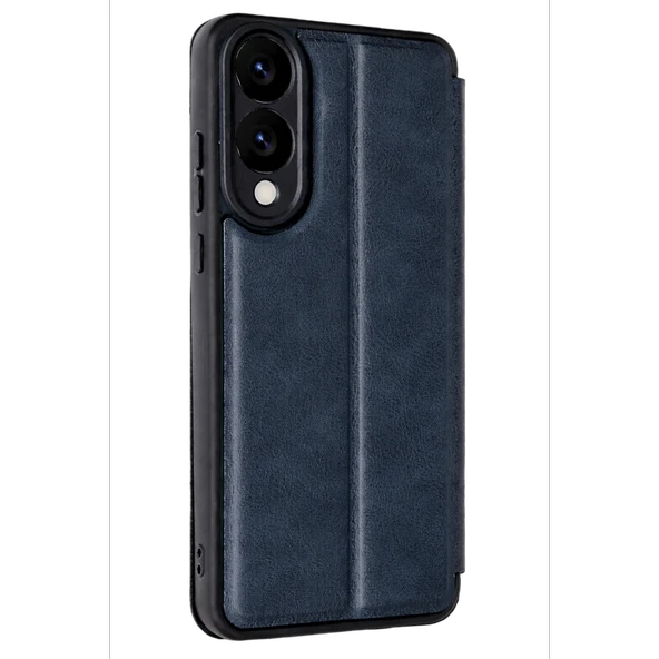 Samsung Galaxy S25 Edge Flip Cover - Lacivert ürün görseli 1