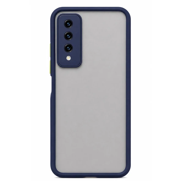 Huawei Y9 Prime 2019 Kılıf Montreal Silikon Kapak - Lacivert ürün görseli 1