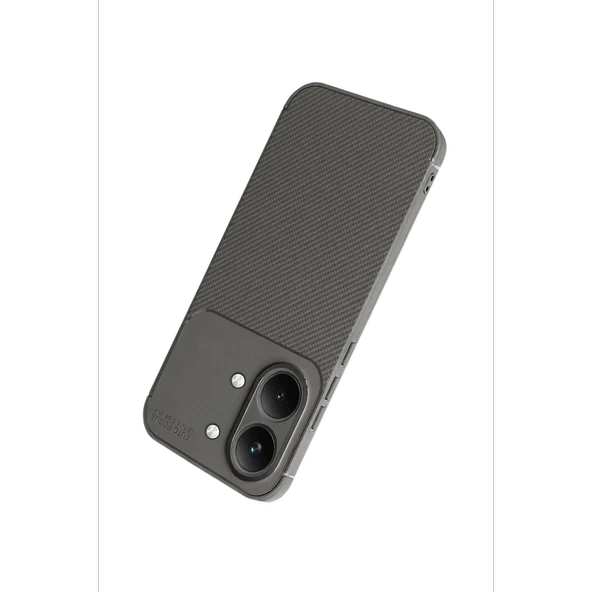 Xiaomi Poco X8 Pro Max Auto Focus Karbon Kapak - Gri - Resim 3