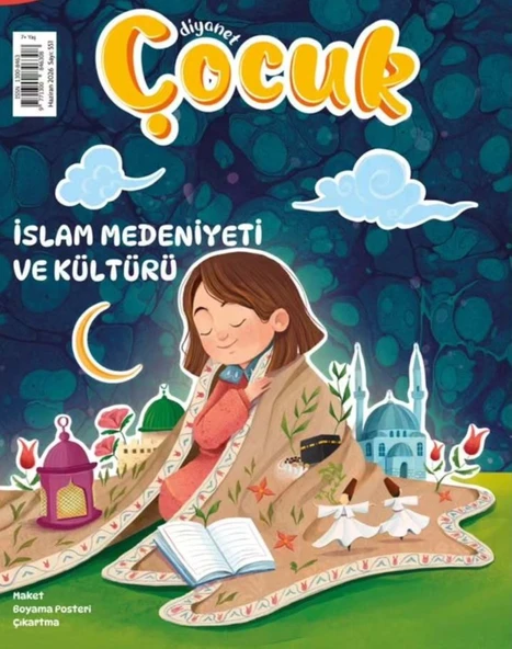 Diyanet Çocuk Dergi Haziran 2026 (7-12 yaş) ürün görseli 1