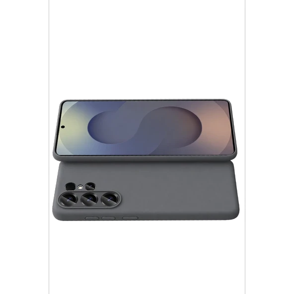 Samsung Galaxy S26 Ultra First Silikon - Gri - Resim 3