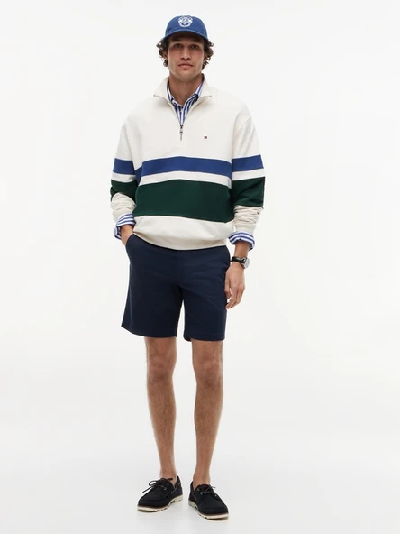 Tommy Hilfiger   DOVER 8 INC ESS TWILL SHORT Erkek Mavi Şort - MW0MW42352 ürün görseli 1