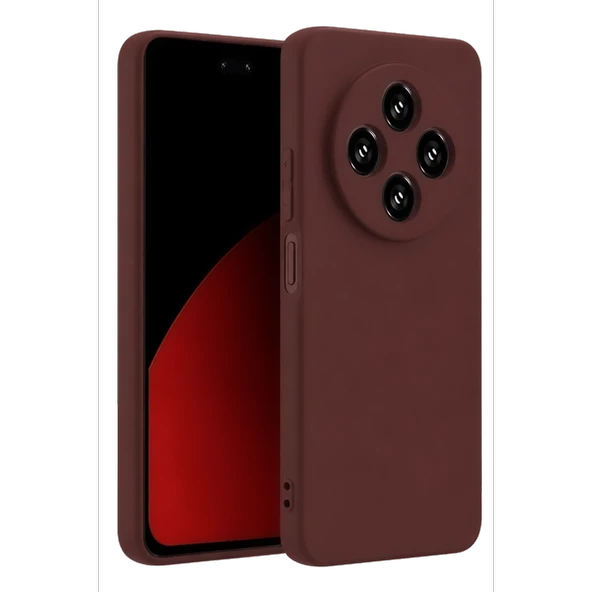 Xiaomi Redmi 14c Kılıf First Silikon - Bordo ürün görseli 1