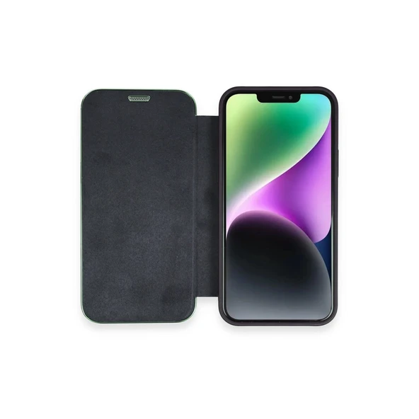 iPhone 12 Kılıf Dolpin Kapaklı - Lacivert ürün görseli 1