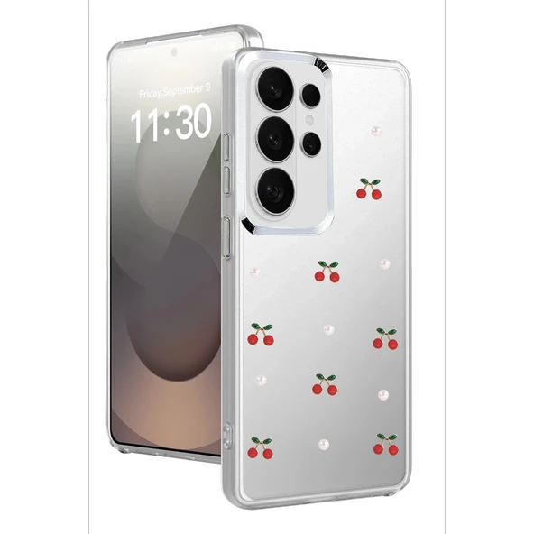 Samsung Galaxy S26 Ultra Fiyonk Desenli Kapak - Desen 9 ürün görseli 1