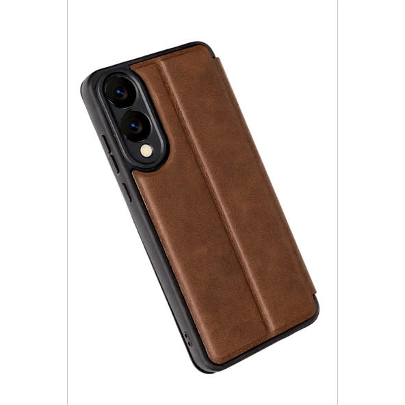 Samsung Galaxy S25 Edge Flip Cover - Taba - Resim 2