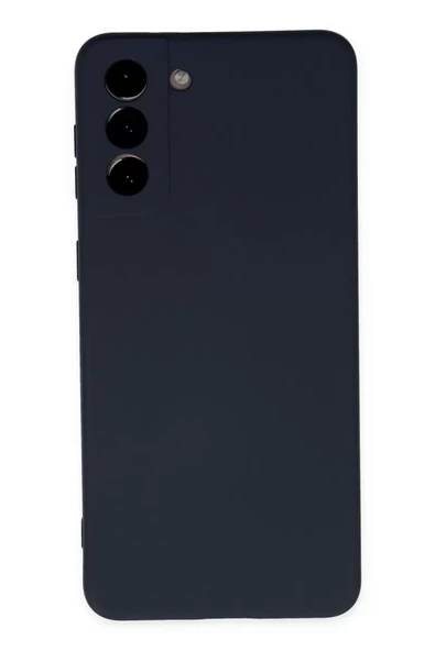 Newface Samsung Galaxy S21 Plus Kılıf Nano içi Kadife Silikon - Lacivert ürün görseli 1
