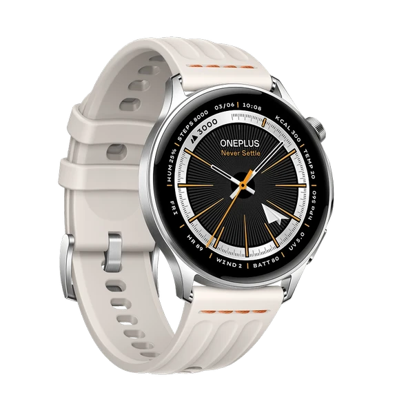 OnePlus Watch Lite ( OnePlus Türkiye Garantili ) - Gümüş - Resim 3