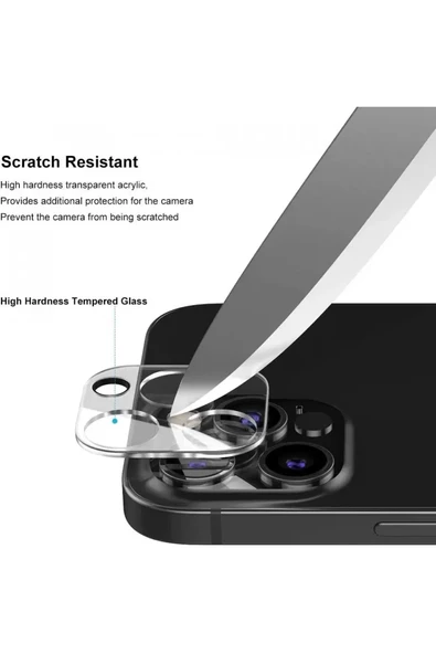 Newface Realme 8 Kamera Lens Koruma Cam - Resim 3