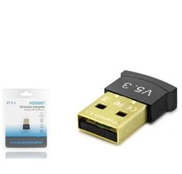 HADRON HD9007 USB Bluetooth Adaptör 5.3 Siyah - Resim 2