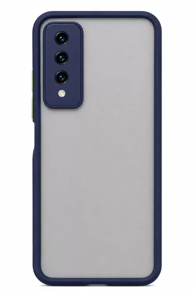 Newface Huawei Y9 Prime 2019 Kılıf Montreal Silikon Kapak - Lacivert ürün görseli 1