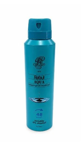 Rebul Aqua 150ml Bay Deodorant ürün görseli 1