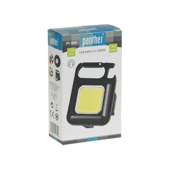 PANTHER PT-909 ŞARJLI MIKNATISLI LED - Resim 3
