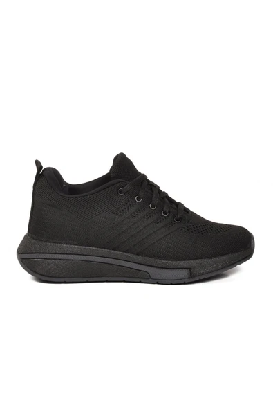Siyah-Siyah Unisex Spor Ayakkabı ürün görseli 1