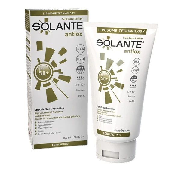 Solante Antiox Spf 50+ 150 ml Güneş Losyon ürün görseli 1