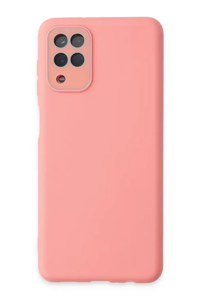 Newface Samsung Galaxy A22 Kılıf Lansman Glass Kapak - Pembe ürün görseli 1