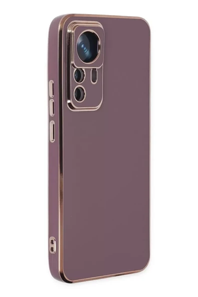 Newface Xiaomi Mi 12T Pro Kılıf Volet Silikon - Mor ürün görseli 1