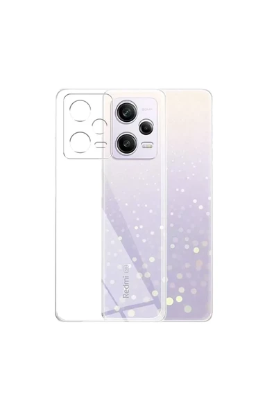 Newface Xiaomi Redmi Note 12 5G Kılıf Lüx Şeffaf Silikon ürün görseli 1
