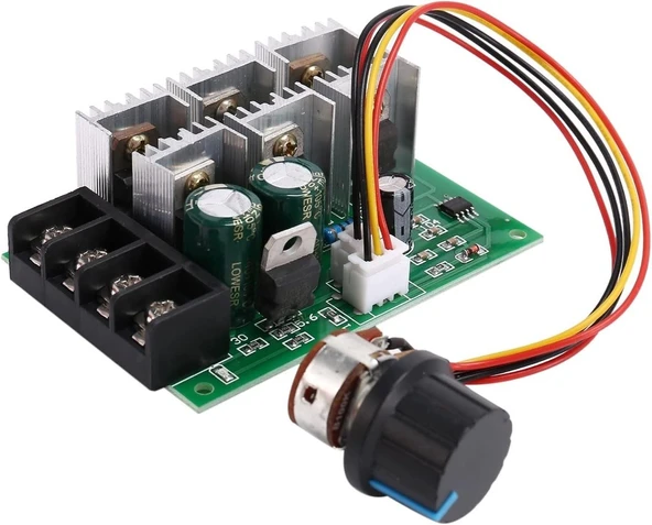 2000W 40A DC 9V-55V PWM Motor Hız Kontrol Devresi Modülü ürün görseli 1