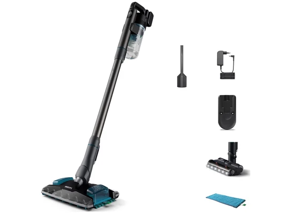 Philips 8000 Serisi Aqua Plus XC8053/01 Şarjlı Dikey Süpürge TEŞHİR ürün görseli 1