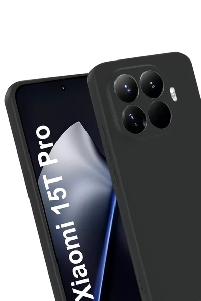 Newface Xiaomi Mi 15T Pro First Silikon - Siyah - Resim 3