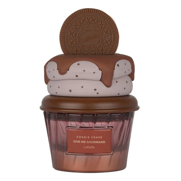 Lattafa Cookie Crave Give Me Gourmand EDP 75 ml Kadın Parfümü ürün görseli 1