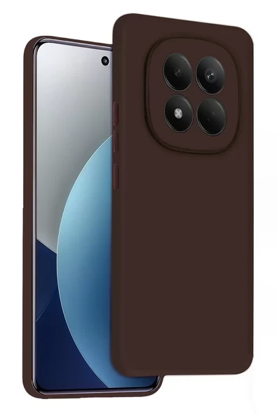 Newface Xiaomi Redmi Note 15 Pro 4G First Silikon - Kahverengi ürün görseli 1