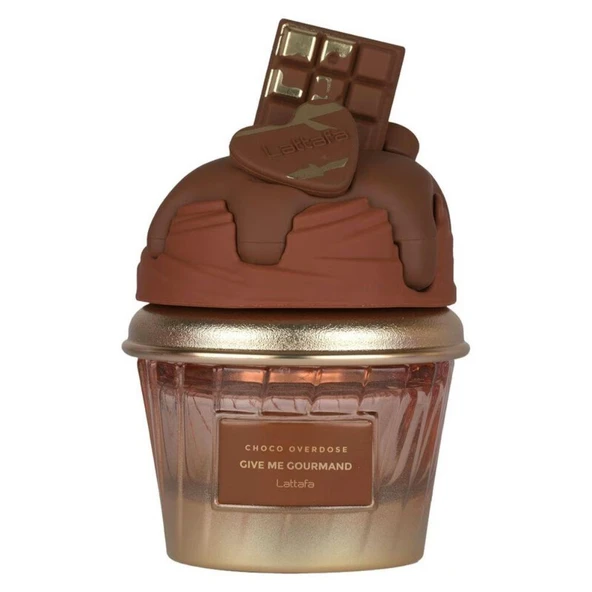 Lattafa Choco Overdose Give Me Gourmand EDP 75 ml Kadın Parfümü ürün görseli 1
