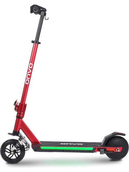 Onvo Kx-03 6.3" 200W KIRMIZI Elektrikli Çocuk Scooter ürün görseli 1