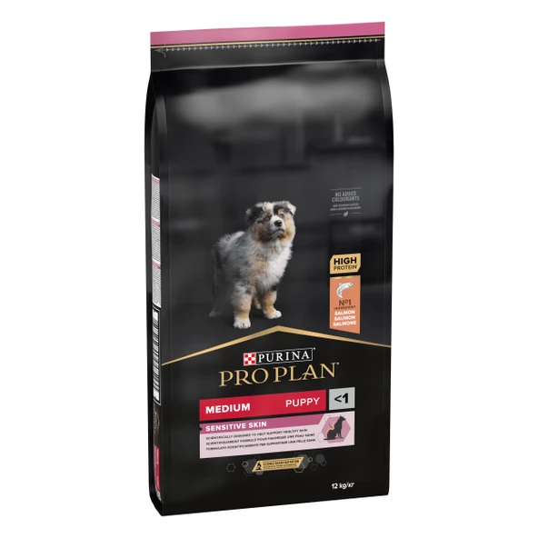 Pro Plan Medium Puppy Somon Yavru Köpek 12 kg ürün görseli 1