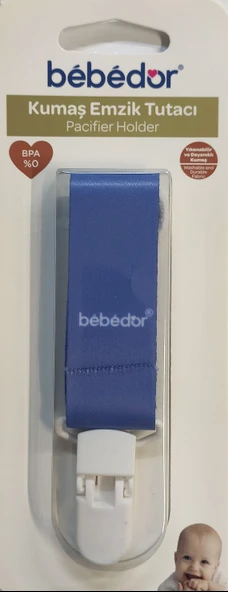 Bebedor Kumaş Emzik Tutacı 7502 Mavi ürün görseli 1