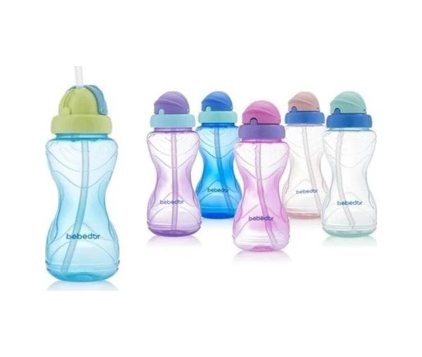 bebedor Sportif Pipetli Kapaklı Alıştırma Bardağı 8504M Çok Renkli ürün görseli 1