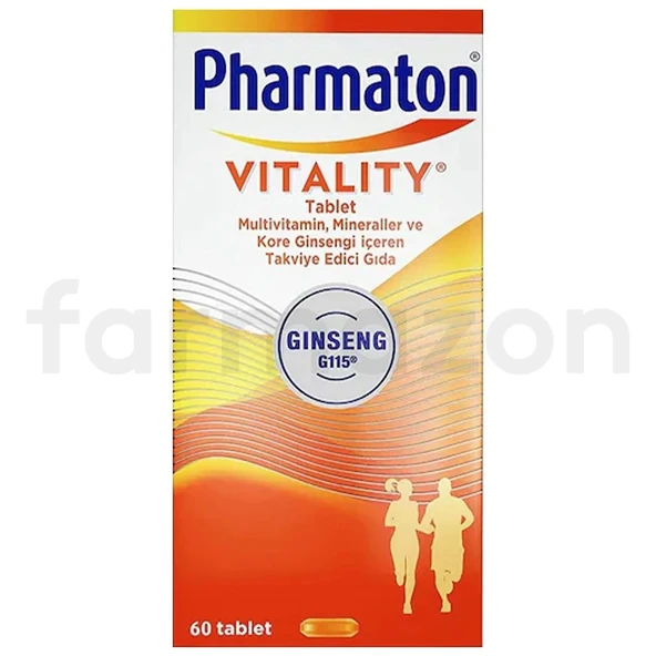 Pharmaton Vitality 60 Tablet ürün görseli 1