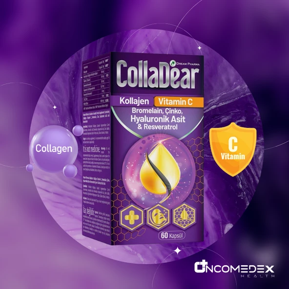 Dream Pharma Colladear Kolajen 60 Kapsül ürün görseli 1